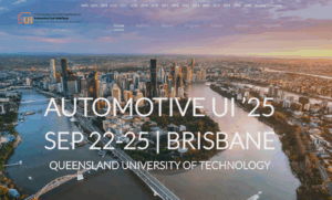 🎊 연구실 임연수 학생 Automotive User Interfaces (AutoUI) 학회 발표 확정 🎊